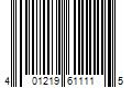 Barcode Image for UPC code 401219611115