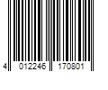 Barcode Image for UPC code 4012246170801