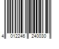 Barcode Image for UPC code 4012246240030