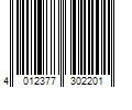 Barcode Image for UPC code 4012377302201