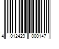 Barcode Image for UPC code 4012429000147