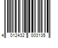 Barcode Image for UPC code 4012432003135