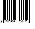 Barcode Image for UPC code 4012434633187