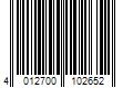 Barcode Image for UPC code 4012700102652