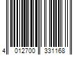 Barcode Image for UPC code 4012700331168