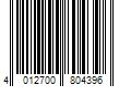 Barcode Image for UPC code 4012700804396