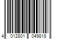 Barcode Image for UPC code 4012801049818