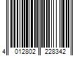 Barcode Image for UPC code 4012802228342