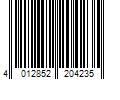 Barcode Image for UPC code 4012852204235