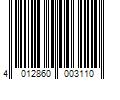 Barcode Image for UPC code 4012860003110