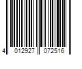 Barcode Image for UPC code 4012927072516