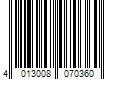 Barcode Image for UPC code 4013008070360