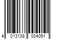 Barcode Image for UPC code 4013138004051