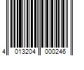 Barcode Image for UPC code 4013204000246