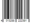 Barcode Image for UPC code 4013288222381