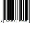 Barcode Image for UPC code 4013323870027