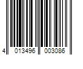 Barcode Image for UPC code 4013496003086