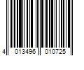 Barcode Image for UPC code 4013496010725