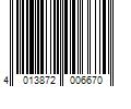 Barcode Image for UPC code 4013872006670