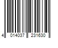 Barcode Image for UPC code 4014037231630