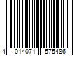 Barcode Image for UPC code 4014071575486