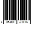 Barcode Image for UPC code 4014400400007