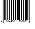 Barcode Image for UPC code 4014400900651