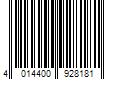 Barcode Image for UPC code 4014400928181