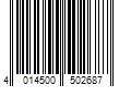 Barcode Image for UPC code 4014500502687