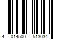 Barcode Image for UPC code 4014500513034