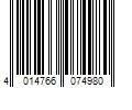 Barcode Image for UPC code 4014766074980