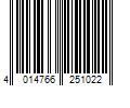 Barcode Image for UPC code 4014766251022