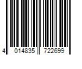 Barcode Image for UPC code 4014835722699