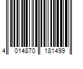 Barcode Image for UPC code 4014870181499