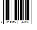 Barcode Image for UPC code 4014915042006