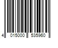 Barcode Image for UPC code 4015000535960