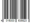 Barcode Image for UPC code 4015000635523