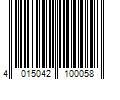 Barcode Image for UPC code 4015042100058