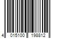 Barcode Image for UPC code 4015100198812