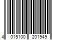 Barcode Image for UPC code 4015100201949