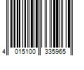 Barcode Image for UPC code 4015100335965