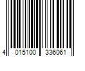 Barcode Image for UPC code 4015100336061