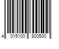 Barcode Image for UPC code 4015100800500