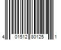 Barcode Image for UPC code 401512801251