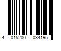 Barcode Image for UPC code 4015200034195