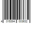 Barcode Image for UPC code 4015394003632