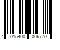 Barcode Image for UPC code 4015400006770