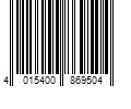 Barcode Image for UPC code 4015400869504