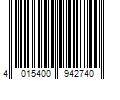 Barcode Image for UPC code 4015400942740