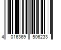 Barcode Image for UPC code 4016369506233